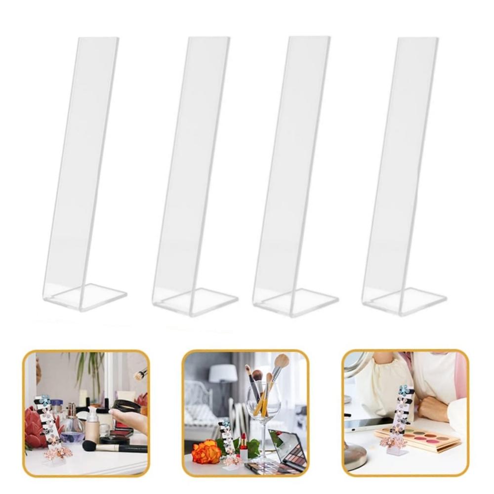 4PCS Acrylic Hair Clip Organizer Stand For Hair Accessories Storage Display 6