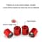 Skull Aluminum Tire Valve Caps Set Of 4 Universal Anti Theft Dustproof Wheel Stem Covers 4