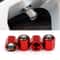 Skull Aluminum Tire Valve Caps Set Of 4 Universal Anti Theft Dustproof Wheel Stem Covers 8