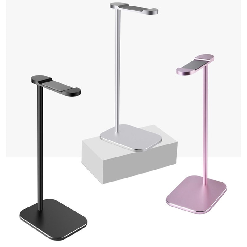 Premium Aluminum Headphone Stand With Anti Slip Base For Gaming Headsets And Office Desks 7