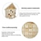 Wooden LED Advent Calendar With 24 Drawers Christmas Countdown Decoration 3
