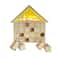 Wooden LED Advent Calendar With 24 Drawers Christmas Countdown Decoration 5