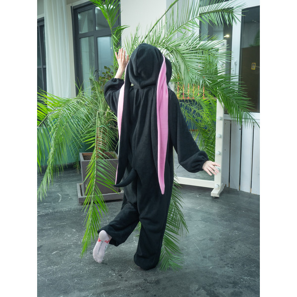 Black Mokona clamp kigurumi adult onesie pajama 07.jpg