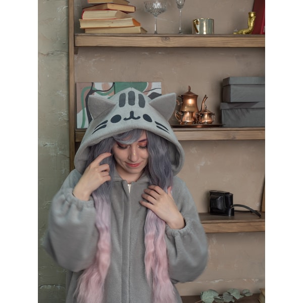 Pusheen - Pigiama con pantaloni lunghi per bambina (Viola Pusheen - Pigiama con pantaloni lunghi per bambina (Viola