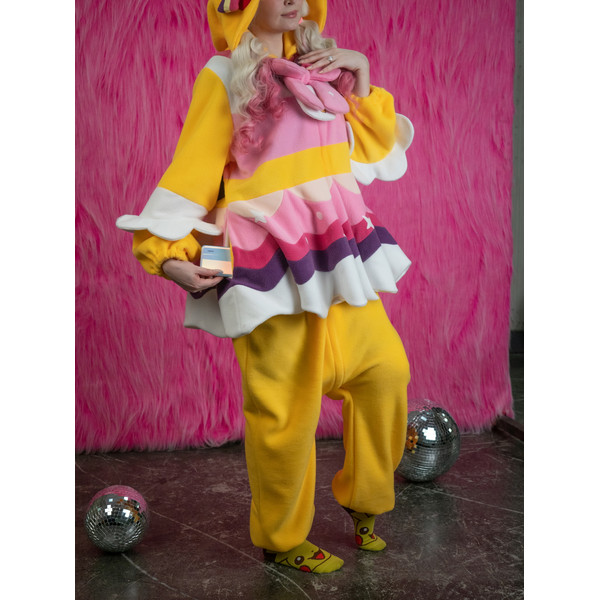 Pikachu pop star pokemon kigurumi adult onesie pajama 07.jpg