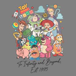 disney toy story land to infinity and beyond 1995 png