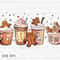 Christmas Coffee Latte PNG File, Gingerbread Coffee Cup Sublimation, Gingerbread House, Christmas Coffee Lover, Xmas PNG Digital Download.jpg