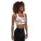 Modern Girly Camo Mix Colored Seamless Pattern Padded Sports Bra 0