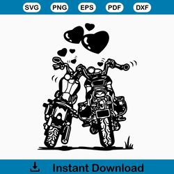 Motorcycle Lovers SVG | Chopper Bike Motor Motorbike ider Riding Ride | Cricut Cutting File Printable