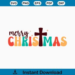 Merry Christmas Svg | Religious Christmas | Christian Christmas Png | Oh Holy Night | Jesus Birth | Merry Xmas Cricut |