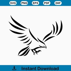 Eagle SVG for cutting machines, SVG Files, Clipart, Circut, Cutting Files, png, Clipart, Instant Download