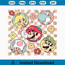 retro super mario bros png, super mario bros, princess peach, princess rosalina, princess daisy, retro princess png fil