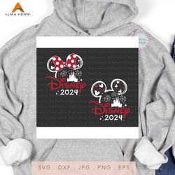 2024 Family Vacation Svg, Family Trip Svg, Vacay Mode Svg, Magical Kingdom Svg, Svg, Png Files For Cricut Sublimation