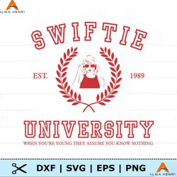 Swiftie University Est 1989 SVG