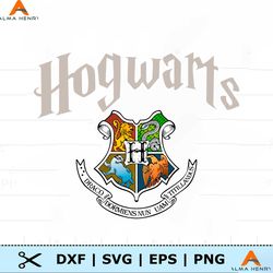 Retro Hogwarts Logo Harry Potter PNG