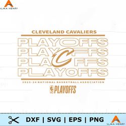 Cleveland Cavaliers 2024 NBA Playoffs Basketball SVG