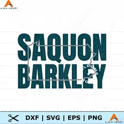 Saquon Barkley Welcome Home Philadelphia Eagles SVG