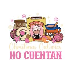 Christmas Calories No Cuentan SVG