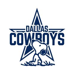 Dallas Cowboys Snoopy Svg Digital Download