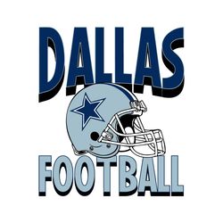 Dallas Football Helmet Svg Digital Download