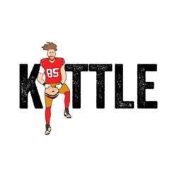 George Kittle 85 San Francisco 49ers Football Player Svg
