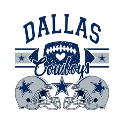 Dallas Cowboys Helmet Logo Svg Digital Download