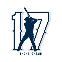 Shohei Ohtani Dodgers Baseball Svg Digital Download