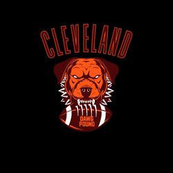 Cleveland Football Dawg Pound Svg Digital Download