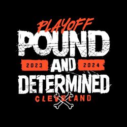 Playoff Pound And Determined Cleveland Browns Svg