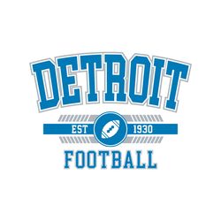 Detroit Football Svg Cricut Digital Download
