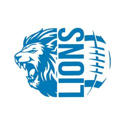 Lions Football Svg Cricut Digital Download