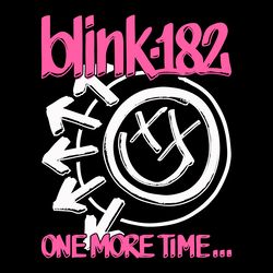 blink 182 one more time logo svg digital download files