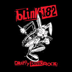 blink 182 crappy punk rock bunny svg digital download files