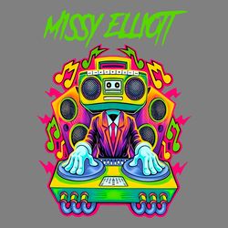 retro missy elliott music tour 2024 png digital download files
