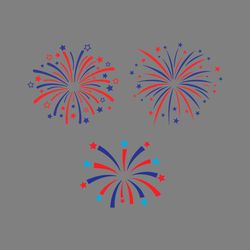 fireworks 4th of july svg digital download files