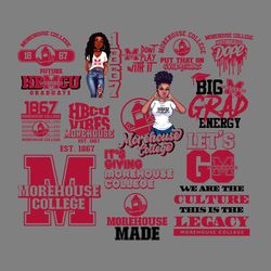morehouse college svg & new hbcu designs