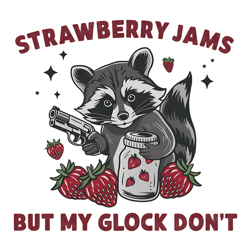 Funny-Raccoon-Strawberry-Jams-But-My-Glock-Don't-PNG-1007242003.png