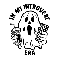 in my introvert era spooky szn season svg