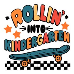 day of school toddler skateboard back to school svg