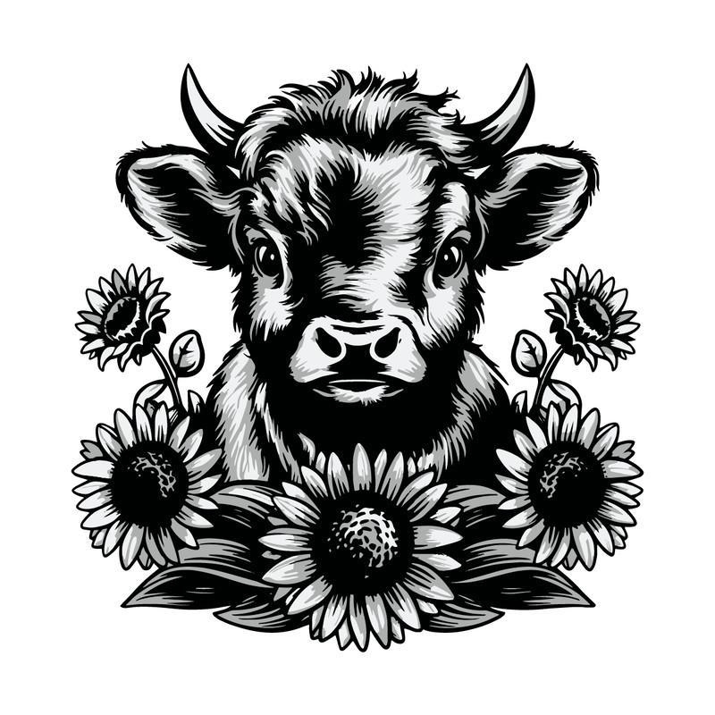 Highland-Cow-With-Sunflowers-Highland-Cow-Vector-SVG-0907242012.png