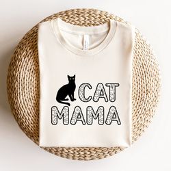 Cat Mom Shirt, Cat Mom T-Shirt, Proud Kitty Mama, Mothers Day Gift, New Cat Mom Gift, Fur Mama Tee
