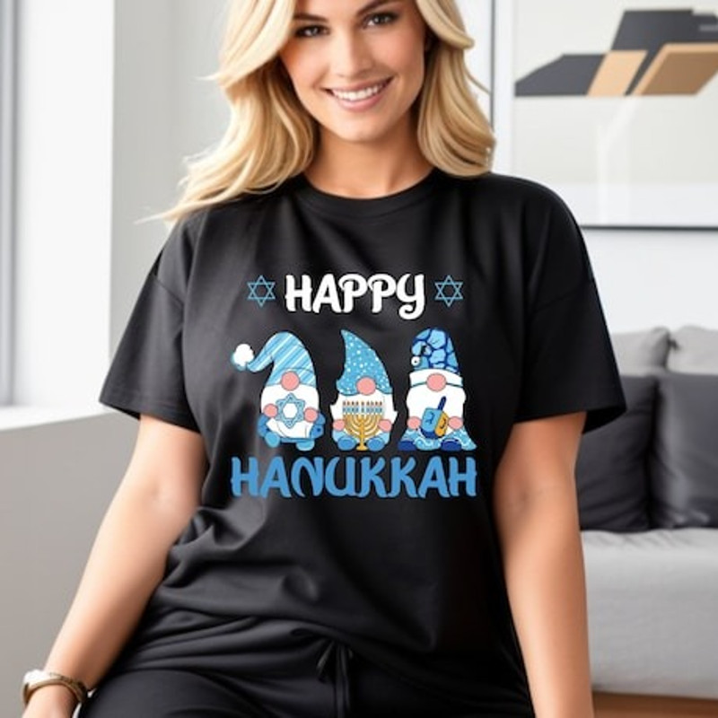 Hanukkah Gnome Shirt Hanukkah Sweatshirt Gnome Hanukkah T Shirt Gnome Hanukkah TShirtjpg