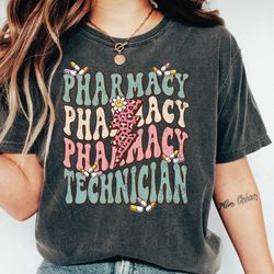 pharmacy tech shirt, pharmacy technician tshirts, pharmacist graduation gift, retro pharmacy tee, pharmacy school gradua
