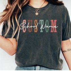 custom tshirt for team, custom school shirt, retro personalized shirt, teacher team shirts, custom shirt gift for nurse,