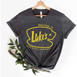 retro luke's diner t shirt, luke's diner shirt, stars hollows shirt, tv show gifts for men women, ls230