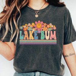 lake bum t-shirts, lake trip shirt, women lake tees, funny summer shirt, vacation t-shirt, gift for lake life tee, ls449