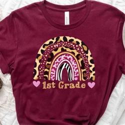 1st first grade teacher team shirt funny retro back to school gifts tshirt for elementary teachers girls boys kids first