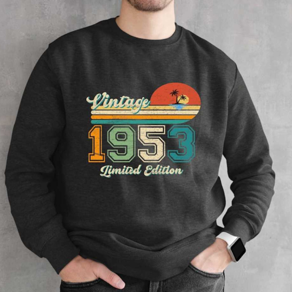 MR2710202314144370thbirthdaysweatshirtandhoodievintage1953sweatshirtimage1jpg