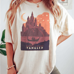 vintage disney tangled rapunzel comfort colors shirt, lost princess lantern co est 2010, disney princess rapunzel shirt,