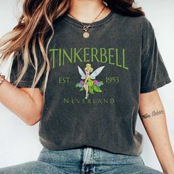 etro disney tinkerbell comfort colors shirt, vintage tinkerbell princess , disney family shirts, princess disney shirts,
